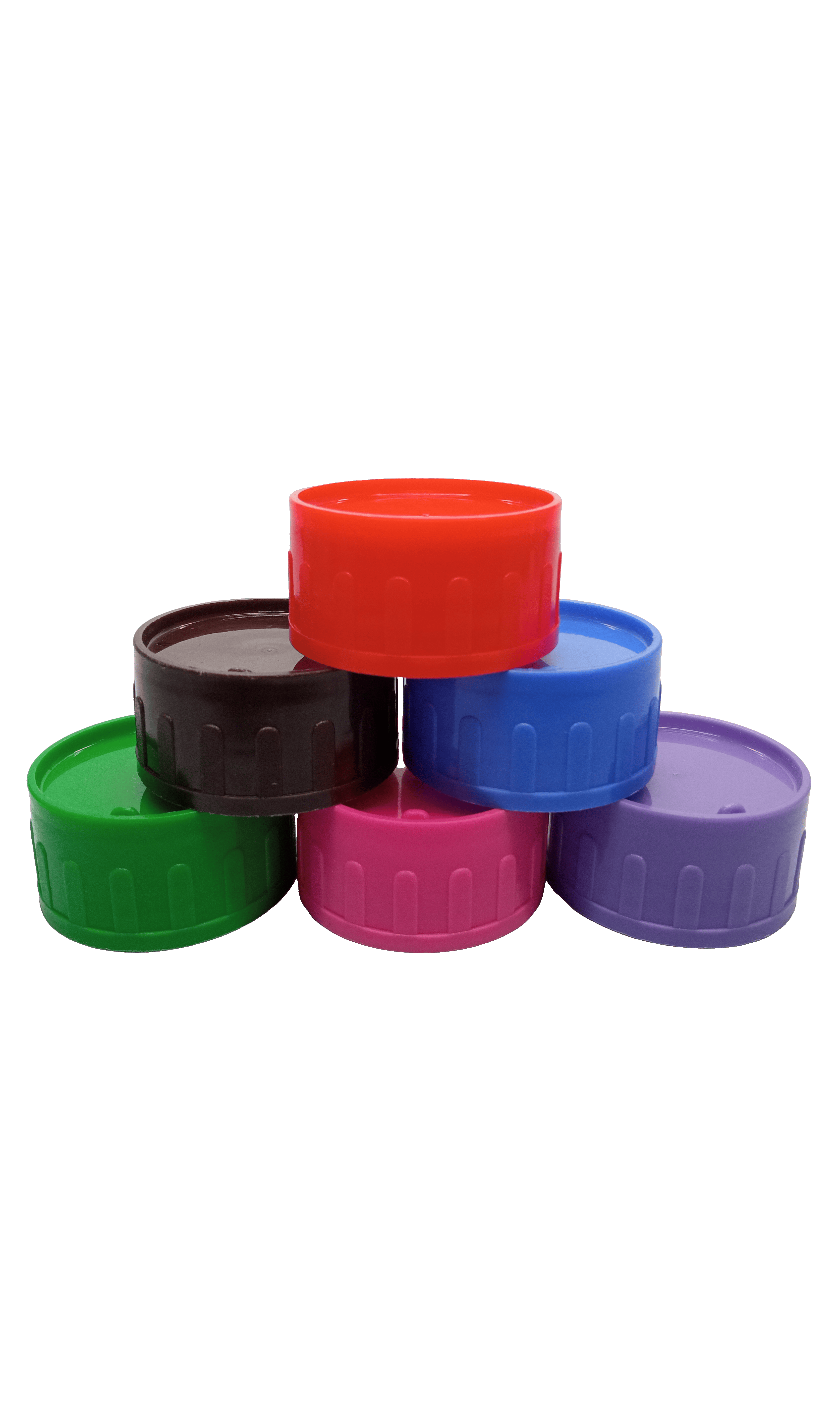Screw 46mm Round Plain Cap